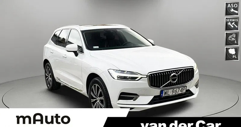 volvo xc 60 mazowieckie Volvo XC 60 cena 169900 przebieg: 59000, rok produkcji 2019 z Szczekociny